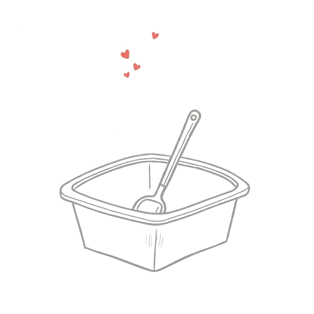 Doodle de arenero con pala